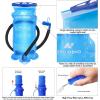 imageHydration Backpack 3L Water Bladder Hiking Water Backpack with Rain Cover Insulation Hydration Daypack Rucksack for Cycling03 Lake Green