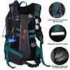 imageHydration Backpack 3L Water Bladder Hiking Water Backpack with Rain Cover Insulation Hydration Daypack Rucksack for Cycling03 Lake Green