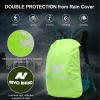 imageHydration Backpack 3L Water Bladder Hiking Water Backpack with Rain Cover Insulation Hydration Daypack Rucksack for Cycling03 Lake Green