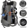 imageHydration Backpack 3L Water Bladder Hiking Water Backpack with Rain Cover Insulation Hydration Daypack Rucksack for Cyclinggray
