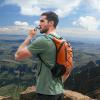 imageLightweight Hydration Backpack Running Backpack with 2L Water Bladder Hydro Water Daypack for Cycling Hiking Rave for Men WomenOrange