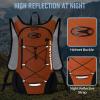 imageLightweight Hydration Backpack Running Backpack with 2L Water Bladder Hydro Water Daypack for Cycling Hiking Rave for Men WomenOrange