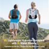 imageLightweight Hydration Backpack Running Backpack with 2L Water Bladder Hydro Water Daypack for Cycling Hiking Rave for Men WomenWhite