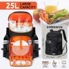 imageN NEVO RHINO Backpack Coolers Insulated Leak Proof 3654 CansPortable Lightweight Waterproof Insulated Cooler Backpack for Men ampamp Women Ideal for CampingTravelBeachPicnicsLunch ampamp Day Trips2025Snake36Cans