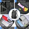 imageN NEVO RHINO Hiking Backpack 20L Water Resistant Outdoor Day PackLightweight Travel Small Backpack for Men WomenBlack