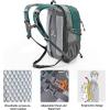 imageN NEVO RHINO Hiking Backpack 20L Water Resistant Outdoor Day PackLightweight Travel Small Backpack for Men WomenLakeblue