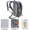 imageN NEVO RHINO Hiking Backpack 20L Water Resistant Outdoor Day PackLightweight Travel Small Backpack for Men WomenRoyalblue