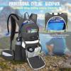 imageN NEVO RHINO Hydration Backpack 18L Multipurpose Hiking Backpack with 3L Water Bladder Water Backpack Insulated Hydration Pack Ideal for Hiking and CyclingGrey