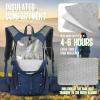 imageN NEVO RHINO Hydration Backpack 18L Multipurpose Hiking Backpack with 3L Water Bladder Water Backpack Insulated Hydration Pack Ideal for Hiking and CyclingBlue