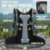 imageN NEVO RHINO Hydration Backpack 18L Multipurpose Hiking Backpack with 3L Water Bladder Water Backpack Insulated Hydration Pack Ideal for Hiking and CyclingLake Blue