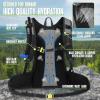 imageN NEVO RHINO Hydration Backpack 18L Multipurpose Hiking Backpack with 3L Water Bladder Water Backpack Insulated Hydration Pack Ideal for Hiking and CyclingBlack