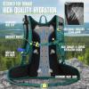 imageN NEVO RHINO Hydration Backpack 18L Multipurpose Hiking Backpack with 3L Water Bladder Water Backpack Insulated Hydration Pack Ideal for Hiking and Cycling04 Green