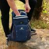 imageN NEVO RHINO Hydration Backpack 18L Multipurpose Hiking Backpack with 3L Water Bladder Water Backpack Insulated Hydration Pack Ideal for Hiking and CyclingBlue