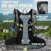 imageN NEVO RHINO Hydration Backpack 18L Multipurpose Hiking Backpack with 3L Water Bladder Water Backpack Insulated Hydration Pack Ideal for Hiking and CyclingArmy Green