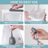 imageN NEVO RHINO Hydration Bladder 2L3LWater Reservoir for Hiking Backpack Leak Proof Water Storage BladderBPAFree Water Pouch Hydration Pack for Camping Cycling Running2Lwith clean kit