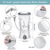 imageN NEVO RHINO Hydration Bladder 2L3LWater Reservoir for Hiking Backpack Leak Proof Water Storage BladderBPAFree Water Pouch Hydration Pack for Camping Cycling Running2Lwith clean kit