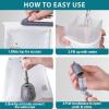 imageN NEVO RHINO Hydration Bladder 2L3LWater Reservoir for Hiking Backpack Leak Proof Water Storage BladderBPAFree Water Pouch Hydration Pack for Camping Cycling Running3Lwith clean kit