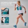 imageN NEVO RHINO Running Hydration Vest for Women 15L Water Bladder Backpack 5L Small Lightweight Breathable Hydration Vest for Hiking Trail Running Cycling Marathon for WomenGreen