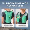 imageN NEVO RHINO Running Hydration Vest for Women 15L Water Bladder Backpack 5L Small Lightweight Breathable Hydration Vest for Hiking Trail Running Cycling Marathon for WomenLight Green