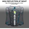 imageWaterproof Running Vest 55L Breathable Running Hydration Vest with 15L Water Bladder Water Vest for Hiking Trail Marathon Race Ideal for Women and MenLight Gray
