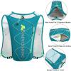 imageWaterproof Running Vest 55L Breathable Running Hydration Vest with 15L Water Bladder Water Vest for Hiking Trail Marathon Race Ideal for Women and MenGreen