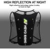 imageWaterproof Running Vest 55L Breathable Running Hydration Vest with 15L Water Bladder Water Vest for Hiking Trail Marathon Race Ideal for Women and MenBlack