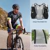 imageWaterproof Running Vest 55L Breathable Running Hydration Vest with 15L Water Bladder Water Vest for Hiking Trail Marathon Race Ideal for Women and MenBlack