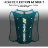 imageWaterproof Running Vest 55L Breathable Running Hydration Vest with 15L Water Bladder Water Vest for Hiking Trail Marathon Race Ideal for Women and MenGreen