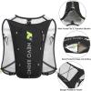 imageWaterproof Running Vest 55L Breathable Running Hydration Vest with 15L Water Bladder Water Vest for Hiking Trail Marathon Race Ideal for Women and MenBlack