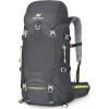 imageN NEVO RHINO Internal Frame Hiking Backpack 5060657080L Mountain Climbing Camping Backpack Daypack Waterproof Rain Cover07 Grey