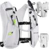 imageN NEVO RHINO Running Vest Lightweight Hydration Vest Insulated Water Backpack with 15L Water Bladder for Hiking Trail RunningMarathonsCyclingWhite