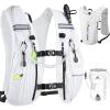 imageN NEVO RHINO Running VestHydration Vest 5L with 15L Water BladderLightweight Hydration Pack Water Backpack for Hiking RaceWhite