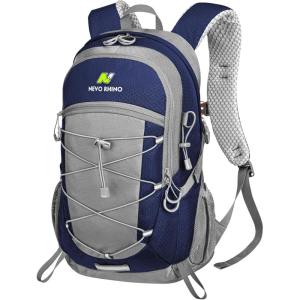 imageN NEVO RHINO Hiking Backpack 20L Water Resistant Outdoor Day PackLightweight Travel Small Backpack for Men WomenRoyalblue
