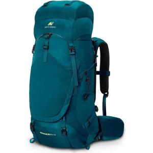 imageN NEVO RHINO Internal Frame Hiking Backpack 5060657080L Mountain Climbing Camping Backpack Daypack Waterproof Rain Cover15 Green