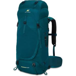 imageN NEVO RHINO Internal Frame Hiking Backpack 5060657080L Mountain Climbing Camping Backpack Daypack Waterproof Rain Cover20 Green