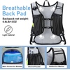 image:imageLightweight Hydration Backpack Running Backpack with 2L Water Bladder Hydro Water Daypack for Cycling Hiking Rave for Men WomenLight Grass Green