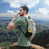 image:imageLightweight Hydration Backpack Running Backpack with 2L Water Bladder Hydro Water Daypack for Cycling Hiking Rave for Men WomenLight Grass Green