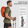 image:imageN NEVO RHINO 16L Hiking amp Commuter Backpack Lightweight Daypack for Men Women Breathable Backpanel Hydration Port Outdoor Backpack for Camping TravelOrange