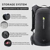 image:imageN NEVO RHINO 17L Lightweight Hiking Backpack with 500ml17oz Soft Flask for Men amp Women Hydration Backpack Trekking Daypack for Hiking Camping TravelingBlack