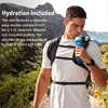 image:imageN NEVO RHINO 17L Lightweight Hiking Backpack with 500ml17oz Soft Flask for Men amp Women Hydration Backpack Trekking Daypack for Hiking Camping TravelingBlue