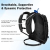 image:imageN NEVO RHINO Hydration Backpack Lightweight Hiking Water Backpack Hydro Bike Pack with 70 oz 2L Water Bladder Hydration Daypack for Cycling Rave MountainBlack