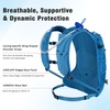 image:imageN NEVO RHINO Hydration Backpack Lightweight Hiking Water Backpack Hydro Bike Pack with 70 oz 2L Water Bladder Hydration Daypack for Cycling Rave MountainCoral Blue