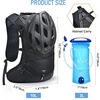 image:imageN NEVO RHINO Hydration Backpack Lightweight Hiking Water Backpack Hydro Bike Pack with 70 oz 2L Water Bladder Hydration Daypack for Cycling Rave MountainBlack
