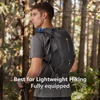 image:imageN NEVO RHINO Hydration Backpack Lightweight Small Hiking Backpack with Water Bladder 2L Insulated Water Daypack for Cycling Running Trail RaveBlack