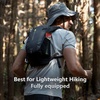 image:imageN NEVO RHINO Hydration Backpack Lightweight Small Hiking Backpack with Water Bladder 2L Insulated Water Daypack for Cycling Running Trail RaveSapphire Blue