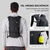 image:imageN NEVO RHINO Small Hiking amp Trekking Backpack 10L Lightweight Travel Backpack Hiking Daypack for Women MenBlack