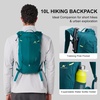 image:imageN NEVO RHINO Small Hiking amp Trekking Backpack 10L Lightweight Travel Backpack Hiking Daypack for Women MenGreen