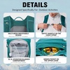 image:imageN NEVO RHINO Small Hiking amp Trekking Backpack 10L Lightweight Travel Backpack Hiking Daypack for Women MenGreen