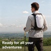 image:imageN NEVO RHINO Small Hiking amp Trekking Backpack 10L Lightweight Travel Backpack Hiking Daypack for Women MenWhite