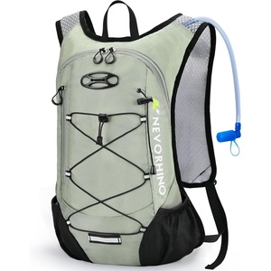 image:imageLightweight Hydration Backpack Running Backpack with 2L Water Bladder Hydro Water Daypack for Cycling Hiking Rave for Men WomenLight Grass Green